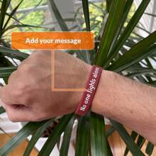 Custom Wristbands For Events Fundraisers Promotions Add Text Icons Logos Bulk Rubber Bracelets Classic 1 2 100 Silicone