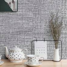 1 卷深灰色壁纸家居装饰自粘式即撕墙纸，适用于卧室餐厅厨房橱柜墙贴，加厚可移除接触纸，适用于台面家具翻新壁纸卷 - 深灰色 - 查看 3