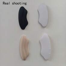 2 Stücke Fersenpolster zur Rutschverhütung, verhindern das Abrutschen von Schuhen, geeignet für halbe Größe High Heels, mit lippenförmiger Gestaltung für Frauen Schule