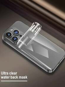 5 片全覆盖背面水凝胶屏幕保护膜，适用于 - 黑色 - 查看 9