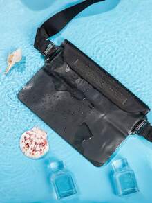 防水游泳包，密封浮动潜水腰包，水下手机壳，干式单肩包，适合海滩、划船、运动。大容量防水手机袋，三层密封触摸屏防水手机腰包，适合游泳、漂流和潜水防水手机收纳袋 - 确保手机干燥存放，适合暑假、潜水、游泳、海滩手机壳。