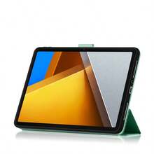 浅绿色保护套，适用于 RedMi Pad Pro 12.1 英寸平板电脑，带支架，适用于 POCO Pad - 淺綠色 - 查看 6