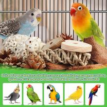 Kyouki Bird Toys Parrot Toys Natural Bird Foraging Box Foot Toys For Parakeets,Cockatiels,Conures,Love Birds,And Other Small To Medium Birds (Large) - Large - View 6