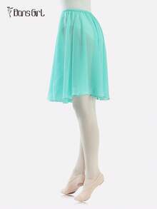 DonsGirl 连体女式芭蕾舞裙，带松紧腰带，舞蹈和滑冰练习裙，适合表演