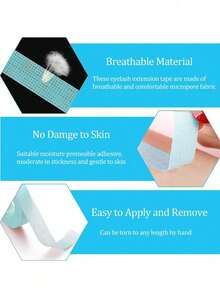 8pcs Professional Eyelash Extension Tape With Non-Woven Fabric, Multi-Functional Self-Adhesive Tape For Women's Eyelash Extension Application,Makeup,Cheap,Room Decor,Vanity,Travel,Bedroom,Makeup Accessories,Cheap,Stocking Stuffers,Makeup,Makeup Tools,Cheap Stuff,Gifts,Gifts For Women,Christmas Gifts - Multicolor - View 7