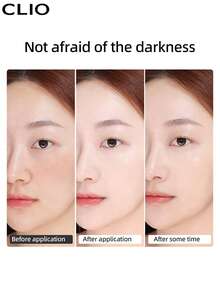 Clio K-Beauty KILL COVER FOUNWEAR 氣墊粉底液 THE ORIGINAL 15g*2 [含補充裝] SPF50+ PA++++，適用乾性與油性混合肌膚，全遮瑕、長效持妝、半啞光自然妝感、貼膚、無粉感、輕盈、可疊加遮瑕度 - #21N LINEN - 查看 6
