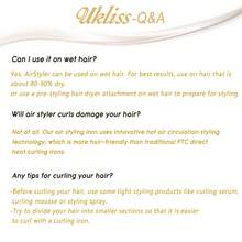 UKLISS 多功能美发工具 - 五合一卷发、拉直和干燥套装 - 美規A型插(110-127V) - 查看 8