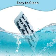 1pc Sea Turtle Shaped Silicone Ice Cube Mold, Turtle Shaped Mold, Suitable For Snacks, Cookies, Cocktails, Chocolate, Candies Or Party, Turtle Ice Cubes - Multicolor - View 7