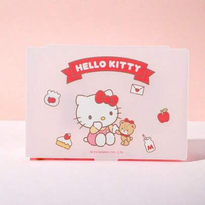 Miniso Sanrio Hello Kitty Storage Box Large Capacity Cartoon Anime Wedding Jewelry Pill Storage Case Portable Container