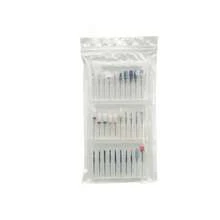 30件套美甲钻头套装，3/32英寸专业陶瓷钻头，适用于美甲打磨机、角质层电动打磨机、卸甲钻头，适用于亚克力凝胶美甲，适合家庭美甲沙龙使用。