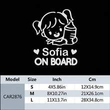 1Pc Customized Stickers ,Baby On Board ,Baby In Car,Suitable For Smooth Surfaces Such As Cars, Etc, Furniture Customized Label Decoration,Suitable For Home, Office, Commercial, And Commercial Decoration And Gifts. Birthday Graduation - Multicolor - View 49