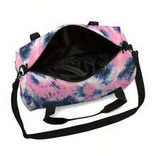 Tie-Dye Pattern Printed Large Capacity Travel Duffel Bag Travel Bag Handbag Luggage Bag For Travel For Business For Vacation Holiday Portable Multifunction Unisex Weekender Bags