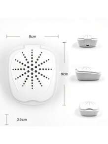 BUCICE Hearing Aid Drying Case Box Electronic Dehumidifier Ear Dryer Hearing Aid Cleaning Tool Accessories Drying Jars Capsules