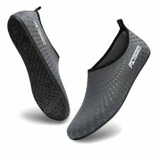 新款男士水鞋、女士水鞋、中性水鞋、沙滩鞋、溯溪鞋、凉鞋、户外游泳鞋、潜水鞋、防滑轻便涉水鞋浮潜鞋 - 灰色 - 查看 7