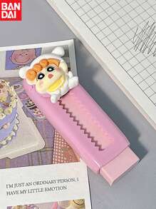 Bandai, Crayon Shin Chan Series, Anime Cartoon Eraser, Easy Colored Eraser Stationery, Student Gift, Easy To Clean, Ideal For Writing And Drawing, Perfect For Office And Study Supplies, Cute Eraser, Perfect Party Gift&Birthday Surprise Gift, Ideal For Christmas, Halloween, Thanksgiving Gifts., School Supplies,Back To School
