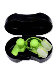 Precision Silicone Nose Clip For Swimming And Diving - Anti-Choking, Firm Fit, Black - 1 Box, Sports Training, No Falling Off, Nose Congestion, Beach Essentials, Beach Accessories, Pool Float