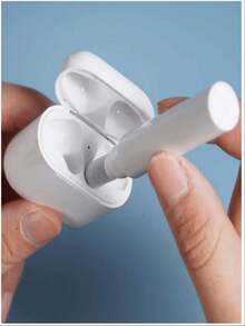 1 支耳朵清洁笔,3 合 1 多功能清洁工具套装,带软刷多功能耳机清洁笔,充电盒配件,电脑,键盘清洁刷笔,便携式小刷子,清洁工具,圣诞用品 - 便携式除尘小刷子,兼容耳机、键盘、手机、鼠标、遥控器 - 无需电源,适用于客厅、卧室、浴室、厨房清洁。,学校用品,返校 - 彩色 - 查看 7