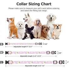 Pet Basic Dog Collars - Purple Flower - View 3
