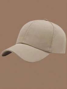 1 件女士优雅纯色夏季沙滩简约时尚毕业礼物黑色棒球帽，户外防晒，防紫外线，头饰遮阳帽