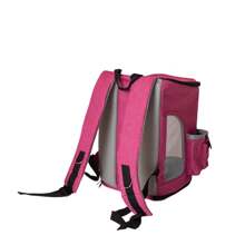 Foldable Pet Backpack Carrier – Soft-Sided Travel Bag For Small Dogs & Cats, Breathable, Dual-Entry