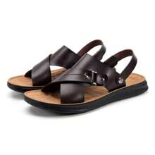 SHIDERTION SHIDERTION Unisex Summer New Korean Fashion Beach Sandals, Plus Size Casual Breathable Slippers