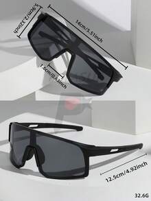 1副女士时尚运动眼镜，采用独特的镜腿撞色设计，时尚镀膜镜片，蓝色镜框，适合户外骑行、运动、装饰、防护、骑行、防晒等用途。 - 彩色 - 查看 6