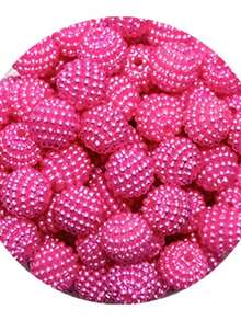 Cracked Pearl 12mm With Hole 50 Units - Baby Pink - View 2