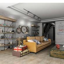 1 卷灰色混凝土房间装饰卧室壁纸，DIY 哑光厚灰色水泥接触纸剥离贴纸，台面纸可移除防水粘性家具贴纸，工业风格乙烯基壁纸卷墙纸墙贴墙面装饰墙贴