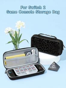 Accessories For 2 (2025), Black Leopard Print Pattern, Compatible With Switch 2 / Switch OLED / Switch NS Console Protective Case, Storage Bag, And Cartridge Slot Base Cover. Protect Your Beloved Console And Also An Excellent Gift Compatible With Switch Players. - Multicolor - View 14