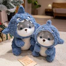 Soft Plush Transforming Dog Doll, Comfort Stuffed Animal, Children's Birthday Gift, Creative Pet Pillow For Dorm And Bedroom Decor