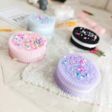Pink And Black Sandwich Squishy Toys,Taba Squishy,Silicone Stress Relief Squishy Toy,Squishable Stress Relief Soft Toy, Sticky Sensory Fidget Toys, New Squishy Biscuit Anti-Stress Toy,Realistic TPR Fidget Food Toy,Creative Release Stress Gadget,Realistic Cream-Filled Cookie Squeeze Toys In Strawberry Or Chocolate Flavors, Sensory Stress Relief Fidget Toys, ,Suitable For Birthdays & Parties,Novelty Gift,Gifts For Boys And Girls,Easter Toys