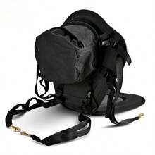 1 件豪华可调节充气皮划艇座椅靠背，舒适的腰部支撑垫，适用于皮划艇、冲浪板、男女通用，带小背包存储空间、沙滩必需品、沙滩配件、泳池浮板