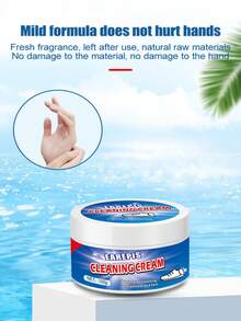 Sports Shoes Whitening And Cleaning Cream (With Sponge) - Removes Stains And Wear Marks From Sports Shoes, Boots And Canvas Shoes. It Is Made Of Plastic Material And Contains Chemicals. It Is A Fast And Effective Shoe Care Cleaner. 1 Tablet Of Sponge Cleaning Cream, 1 Tablet Of Multi-Purpose Cleaning Cream - Multicolor - View 10