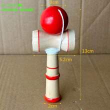 Kendama, bola de espada de Japón, bola de espada profesional de nivel A para principiantes, bola sol y luna, original de madera, competición para principiantes