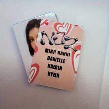 1 套/45 张 NJZ 新专辑照片卡套装，双面 LOMO 磨砂卡，星空主题偶像卡，适用于学校用品，返校 - 彩色 - 查看 4