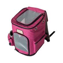 Foldable Pet Backpack Carrier – Soft-Sided Travel Bag For Small Dogs & Cats, Breathable, Dual-Entry