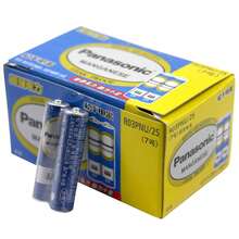 Panasonic 松下高容量碳锌电池，1.5V AA/AAA 碳锌电池，强力防爆，适用于闹钟、计算器、时钟、遥控器、玩具、鼠标等低功率设备。 - AAA(Panasonic) - 查看 4