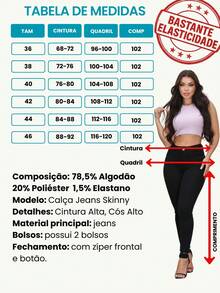 Black Skinny Jeans Butt Lifting Women's Pants High Waisted Plain Shaping Dark Wash - 2025 - 黑色 - 查看 4