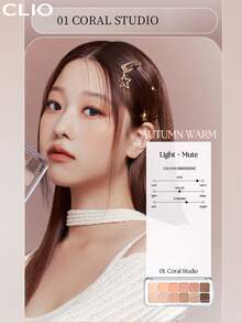 Clio K-Beauty PRO EYE PALETTE AIR, Bảng phấn mắt 12 màu, Bảng trang điểm tất cả trong một, Phấn mắt lì nhũ, Phấn má hồng, Phấn bắt sáng, Phấn mắt, Trang điểm hàng ngày, Trang điểm Hàn Quốc - 01 PHÒNG THÍ NGHIỆM SAN HÔ - Xem 8