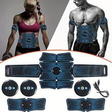 Abdominal Toning Belt | USB Rechargeable Fitness Equipment For Men & Women | Multi-Use Waist Trimmer With Adjustable Intensity Levels | ABS Material, Hook-And-Loop Closure | Ideal For Home And Office Workouts - 藍色 - 查看 10