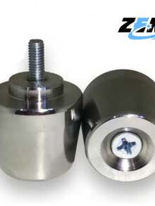 par Peso Pesinho De Guidão Pcx 150 Cromada Par Para Titan Fan Start Cg Cargo 125 150 160 Da Twister 250 Biz Pop 100 110 - Multicolorido - Visão 3