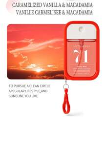 1 Pc Fragrance Spray,3.17oz(48ml), With Silicone Sleeve – Long-Lasting Aromatherapy , Air Freshener,Deodorizer, Portable Niche Scent For Dating, Party, Gathering, Traveling, Holiday, Home, Hotel, Office, Ideal Gift For Family, Relatives And Friends