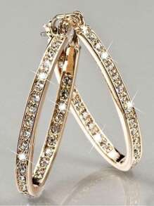 ​​10K+ Sold! Korean Luxe Ear Cuffs Crystal-Studded Minimalist Hoops (Insta-Worthy Stackable Ear Jewelry For Everyday Glam)​​