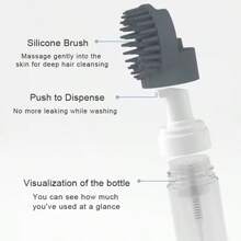 Peine de baño para mascotas, gel de ducha especial para gatos y perros, máquina de espuma para diluir el gel de ducha, productos especiales para mascotas