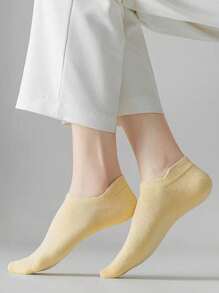1/5/10 pares de calcetines de unicolor, varios pares de colores aleatorios, una variedad de opciones de calcetines cortos para mujer de colores claros y de color caramelo, modelos de calcetines cortos para las cuatro estaciones
