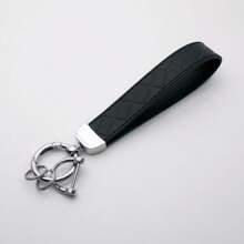 1 pièce Porte-clés en alliage de zinc et style simple unisexe, en noir, blanc, rouge, rose, orange. Convient pour diverses clés et porte-clés de voiture