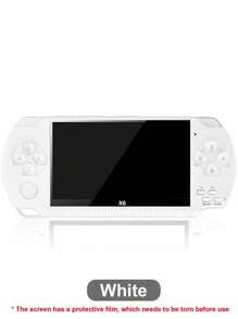 1pc New Game Console With Classic 4.3-Inch Large Screen Built-In 20000 Retro Nostalgic Games 12 Emulators For FC/GBA Supports Two-Player Battles Supports TV Connection Handheld PSP Pocket Handheld Arcade Joystick Holiday Gift