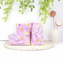 10pcs/20pcs/50pcs Purple Butterfly Pattern Party Popcorn Boxes Food & Snack Containers Potato Chips & Candy Boxes Birthday Party Decor & Family Movie Night Snack Boxes For Butterfly Birthday Party Decorations Wedding Decoration Summer Party Supplies