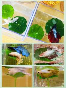 1pc Fake Aquatic Plants Decoration For Betta Fish Tank