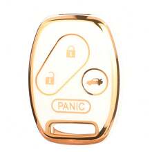 Jingyuqin TPU Car Key Case Cover For Fit CIVIC JAZZ Pilot Accord CR-V Freed Freed Pilot StepWGN Insight Key Shell - Multicolor - View 2